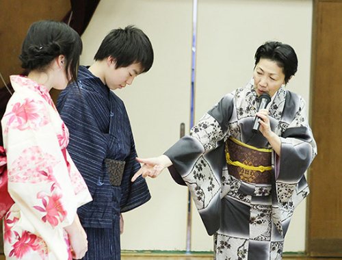 地域社会への和装振興