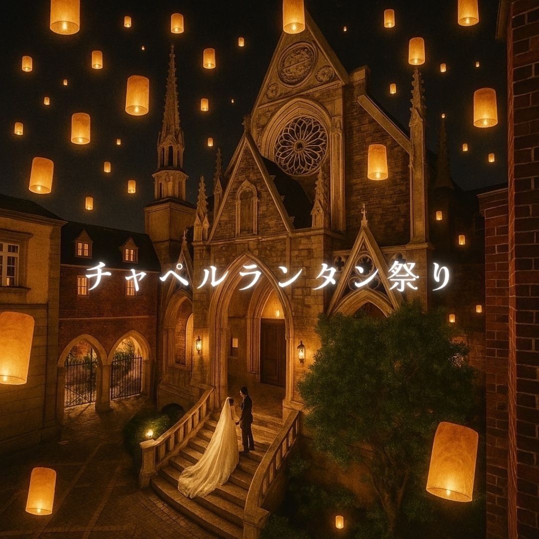 【グラストニア】一夜限定スペシャルイベント＜チャペルランタン祭り＞　　　　　ー7月27日（日）ー