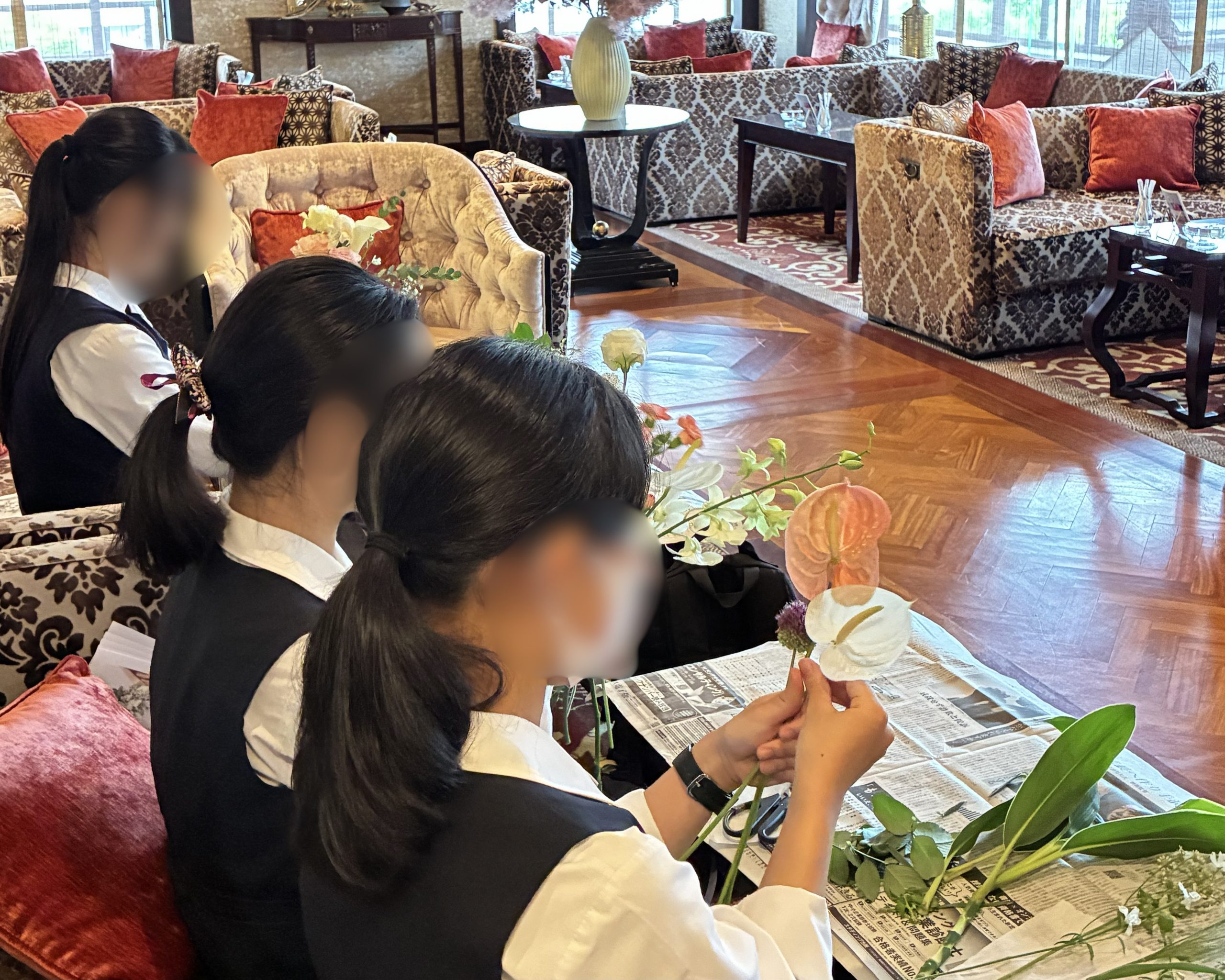 【百花籠】南山高等学校のインターンシップを受け入れました